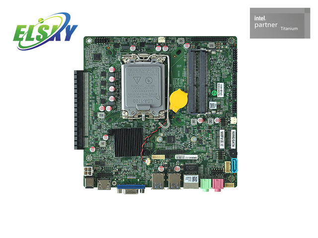 Industrial Mini ITX Motherboard Supplier QM6300 H610 for Medical Care