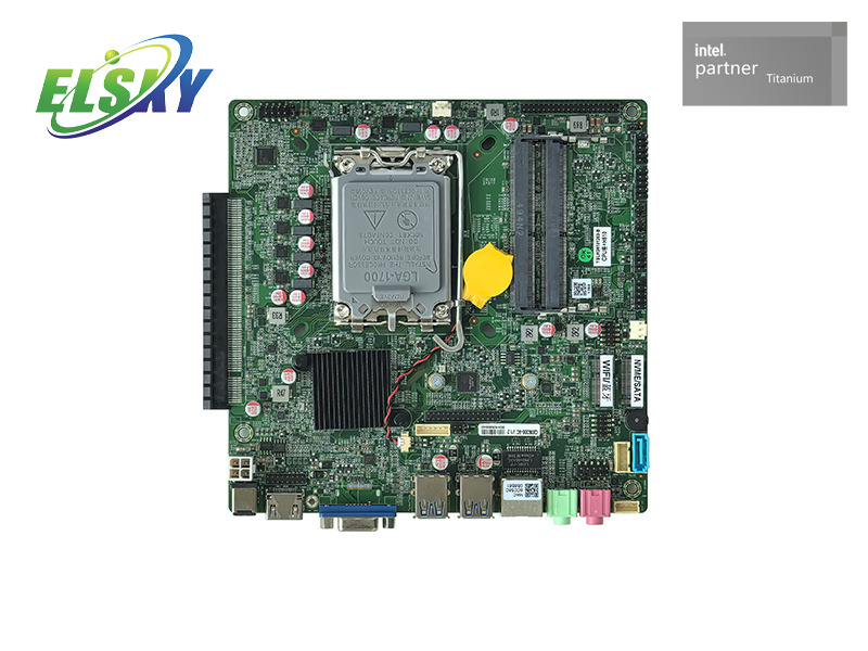 Industrial Mini ITX Motherboard Supplier QM6300 H610 for Medical Care