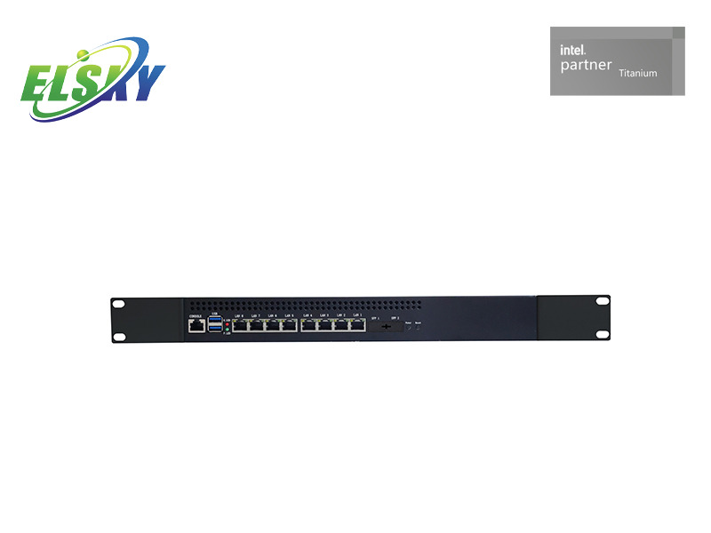 Mini PC for Network Security with Intel 6th/7th Gen And 8*LAN Ports