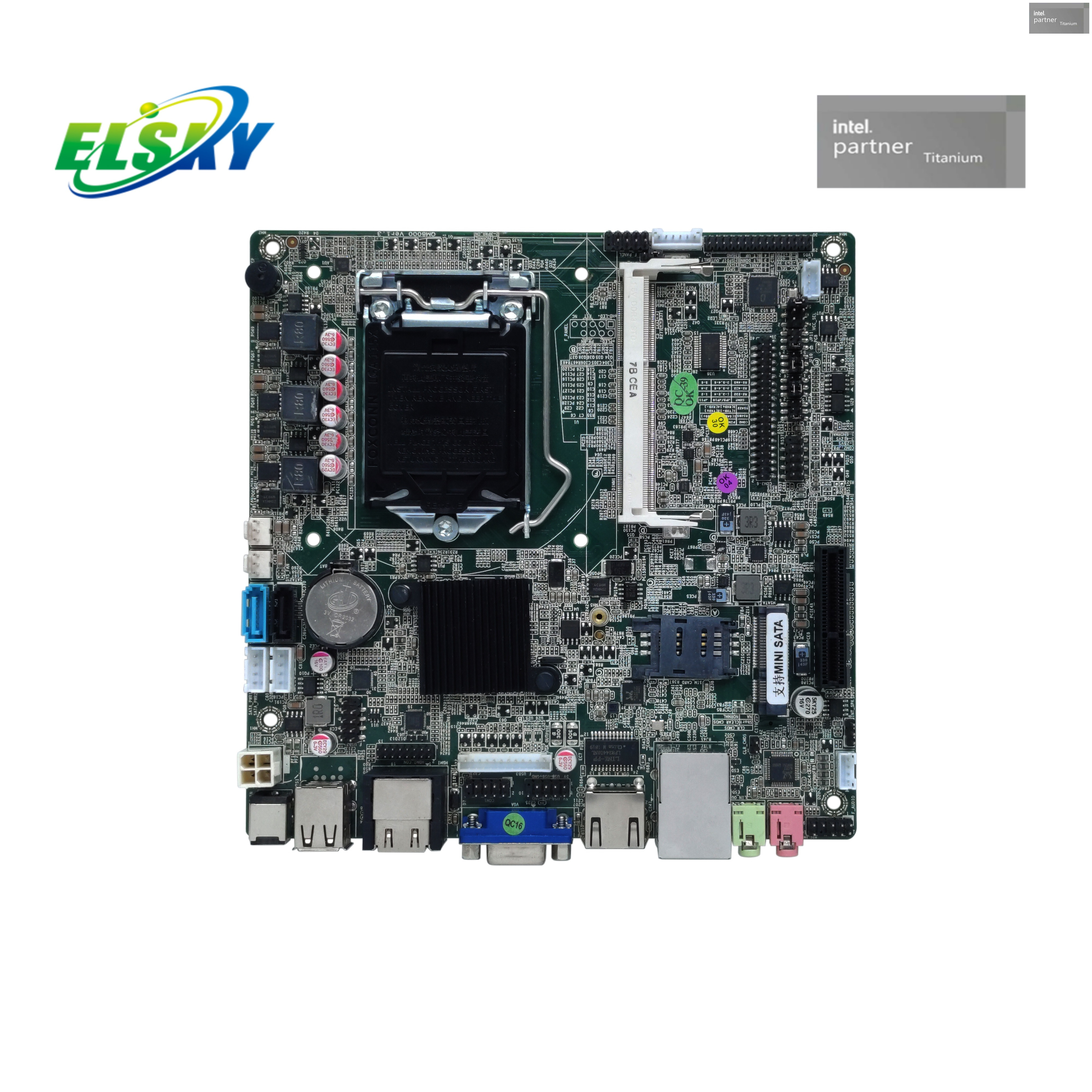 China QM8000 Industrial MB for Haswell 1150 CPU - Factory/Wholesale Custom - POS & Digital Signage