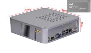ELSKY DC19V High performance Industrial PC U9-185H, DDR5 96GB RAM, M.2 NVME 2TB, WIFI, Windows 10/11 USB,RJ45,COM RS232,for Artificial counter