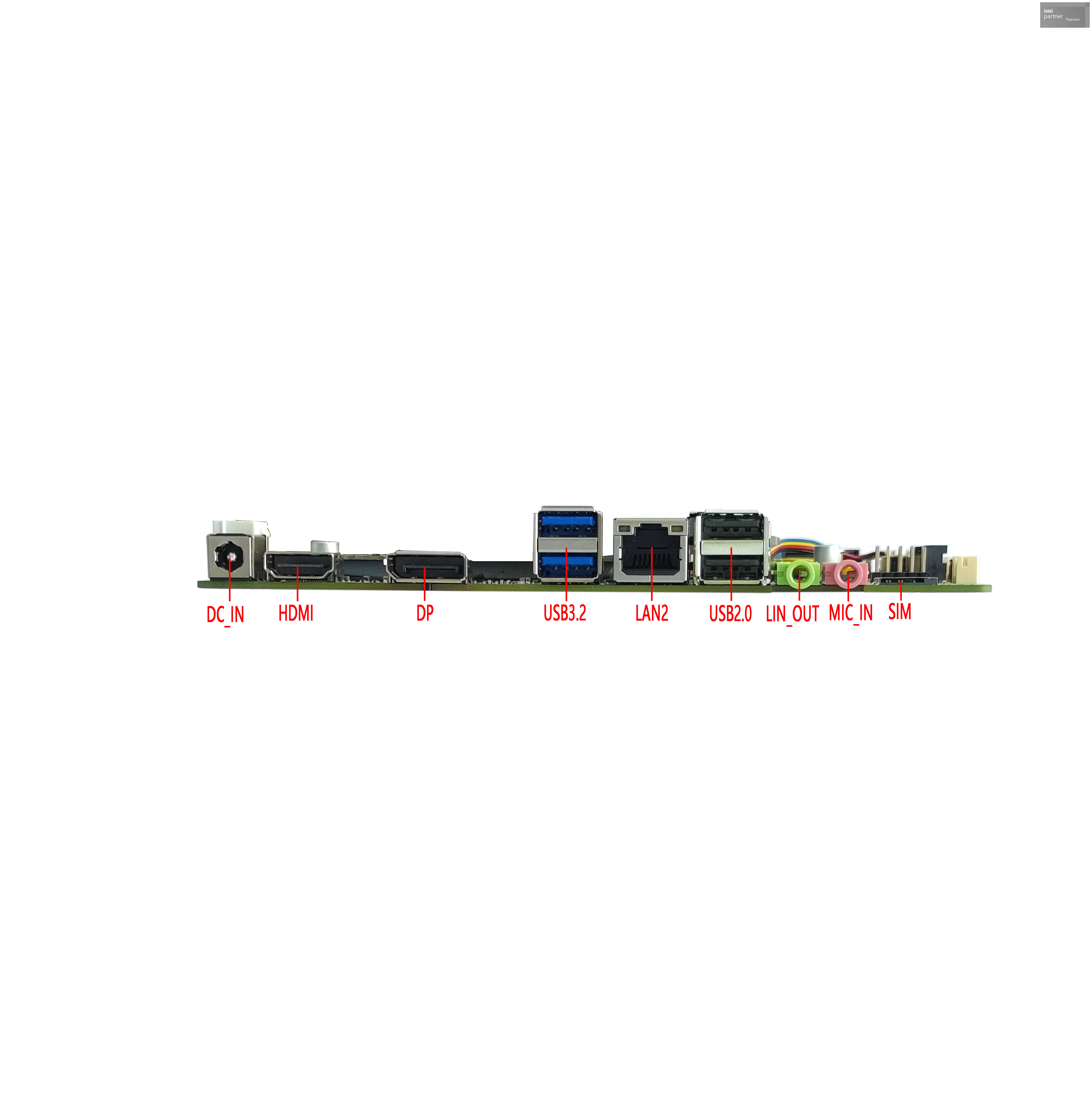 DC12V Industrial Motherboard U5-125U, 16GB RAM, 512GB SSD, WIFI, Windows 10/11 for Road display