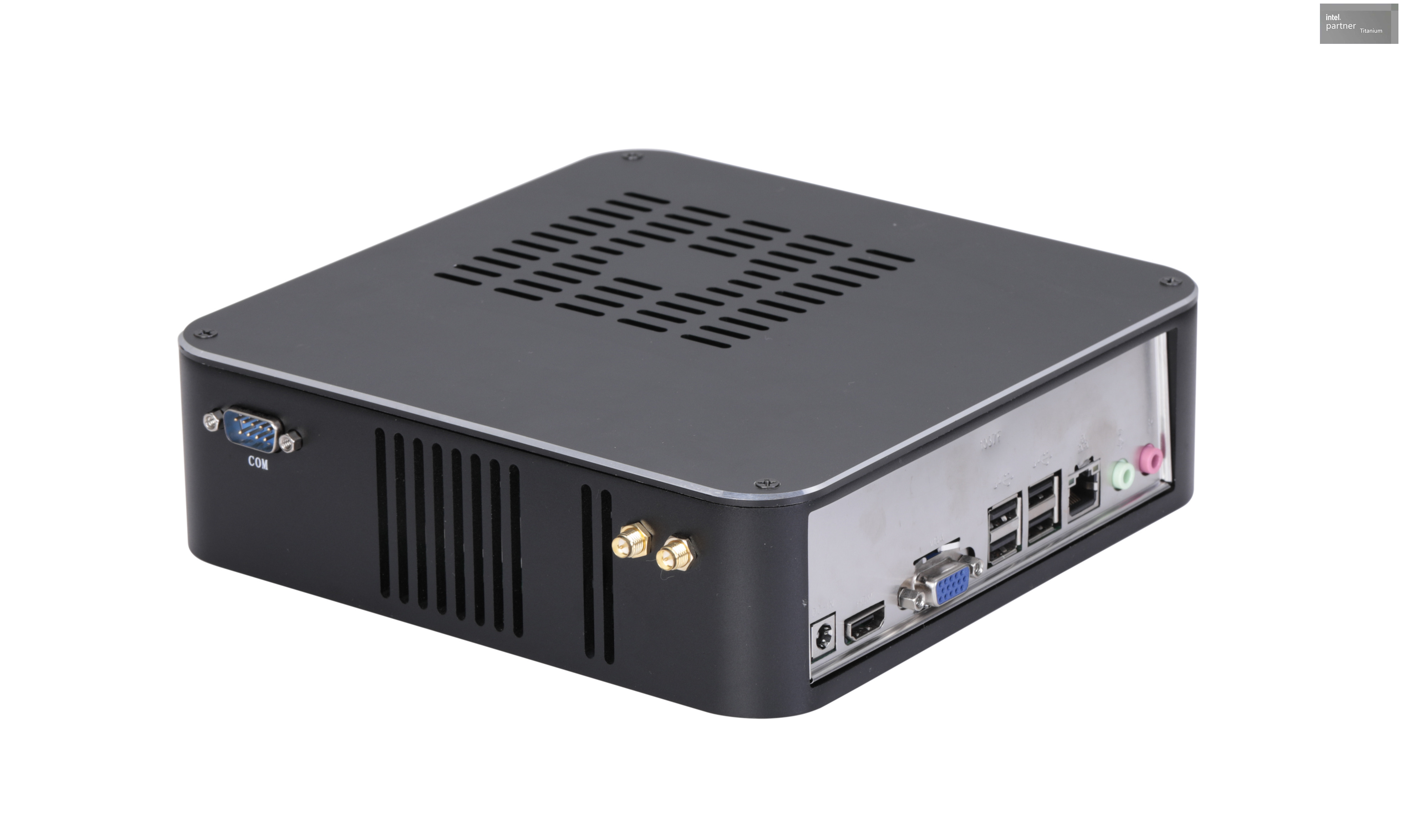 DC19V High performance Industrial PC U9-185H, DDR5 96GB RAM, M.2 NVME 2TB, WIFI, Windows 10/11 USB,RJ45,COM RS232,for Artificial counter