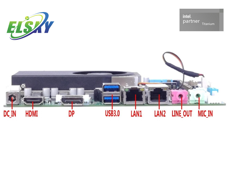 Industrial Mini ITX Motherboard with Multiple Serial Ports
