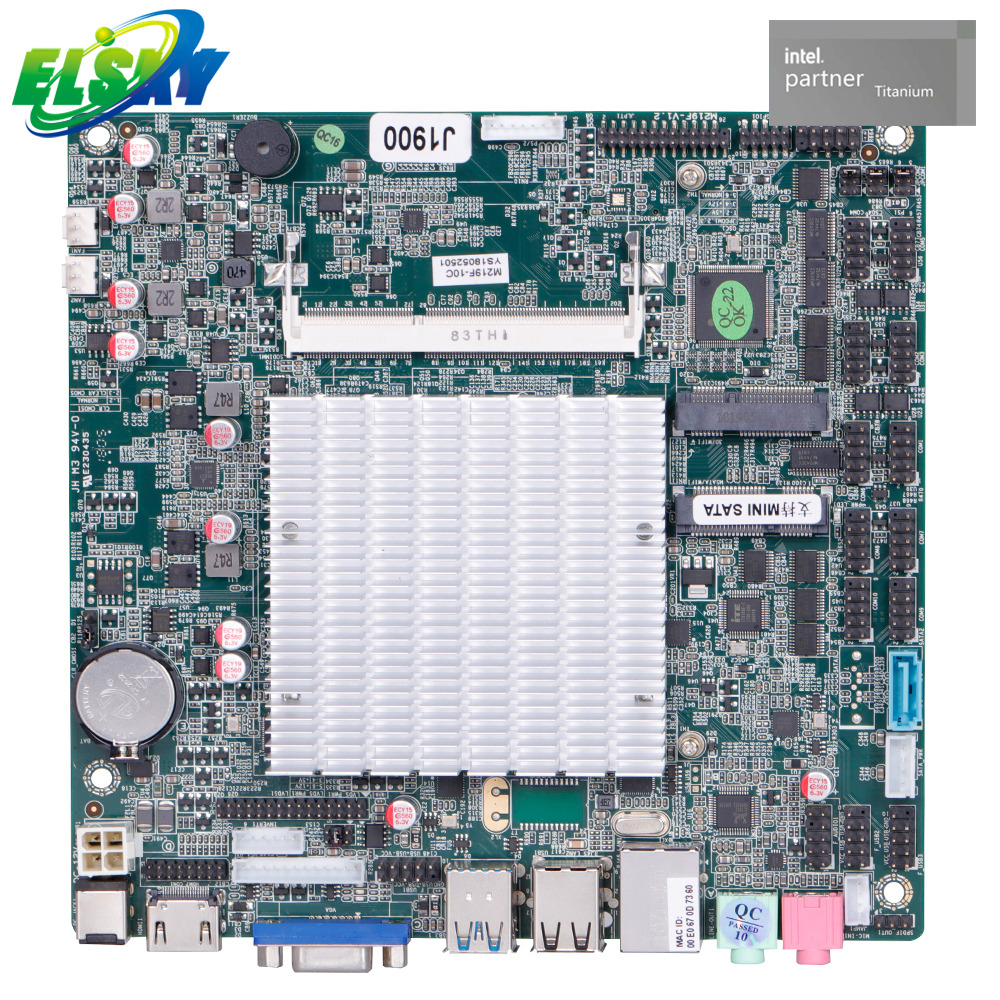 Versatile Fanless Motherboard for Multimedia PCs, Intelligent City, Retails and Transportation