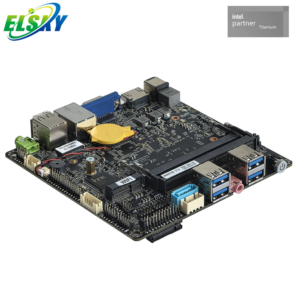 Compact smart and portable NANO Motherboard for Mini PC, Digital Signage, Kiosk and POS Cash Register