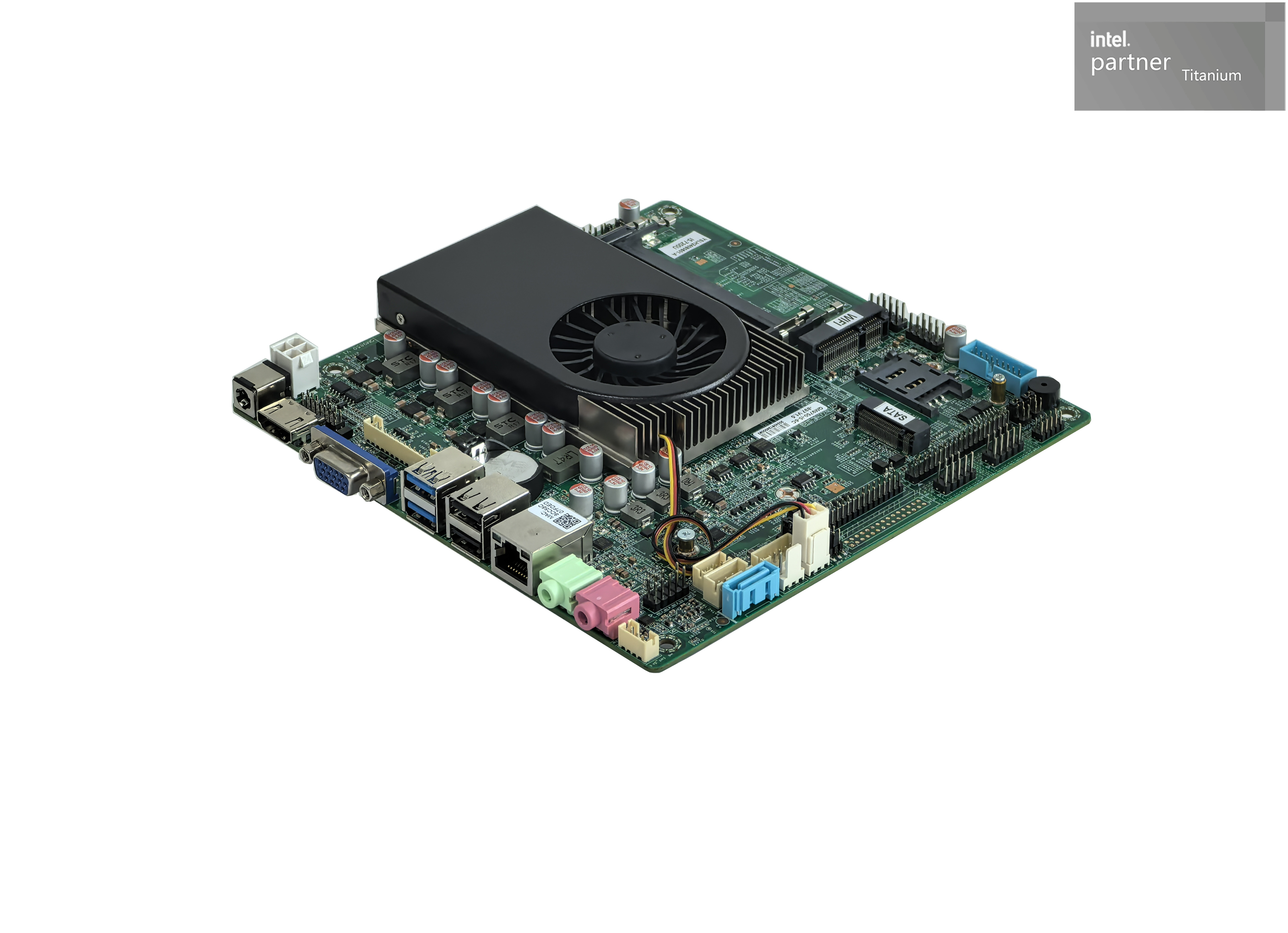 Cheap QM9850 Motherboard Intel 8th Cpu Display Output 4k@60hz Ddr4 64gb Ram for Mini Pc