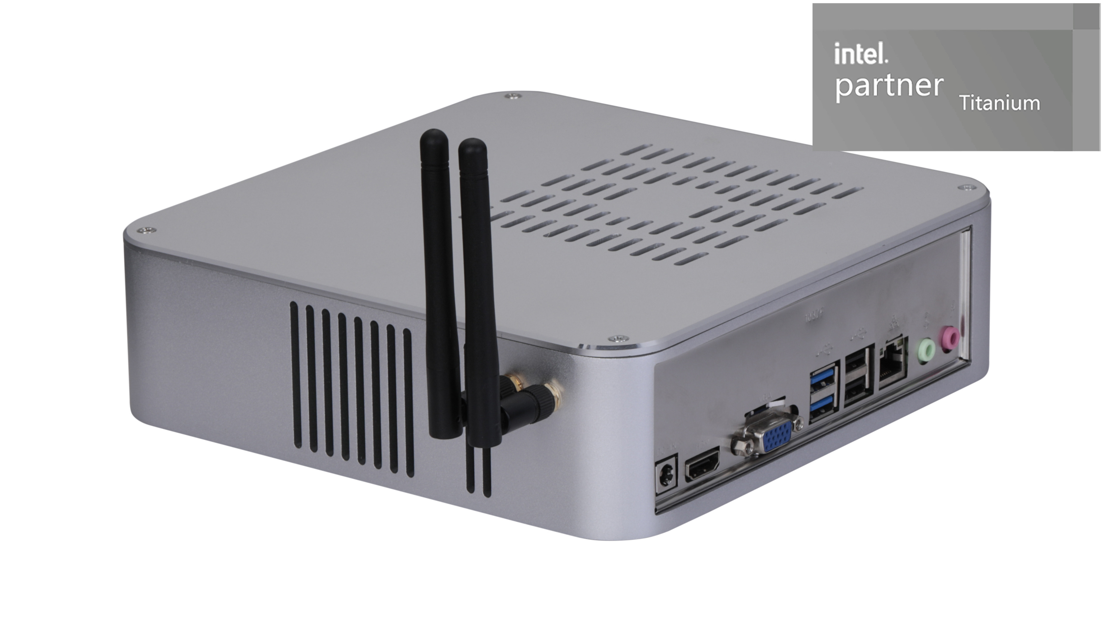 ELSKY Manufacturer DC19V MINI PC U5-125U, DDR5 64GB RAM, M.2 NVME 1TB, WIFI and BT, Windows 10/11 USB,RJ45,COM RS232,for Mall display