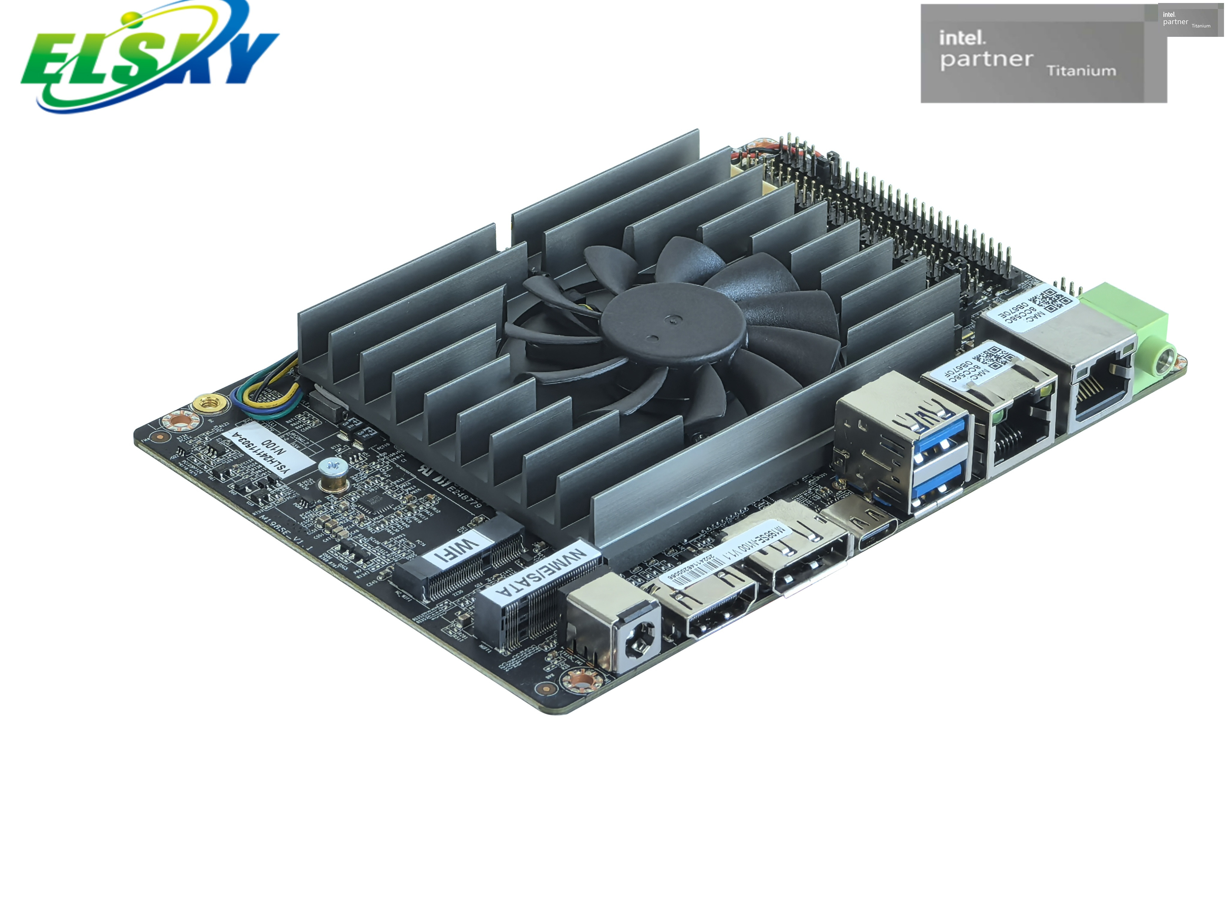 Intel Alder Lake-N N97/N100 3.5" Motherboard for Industrial Automation