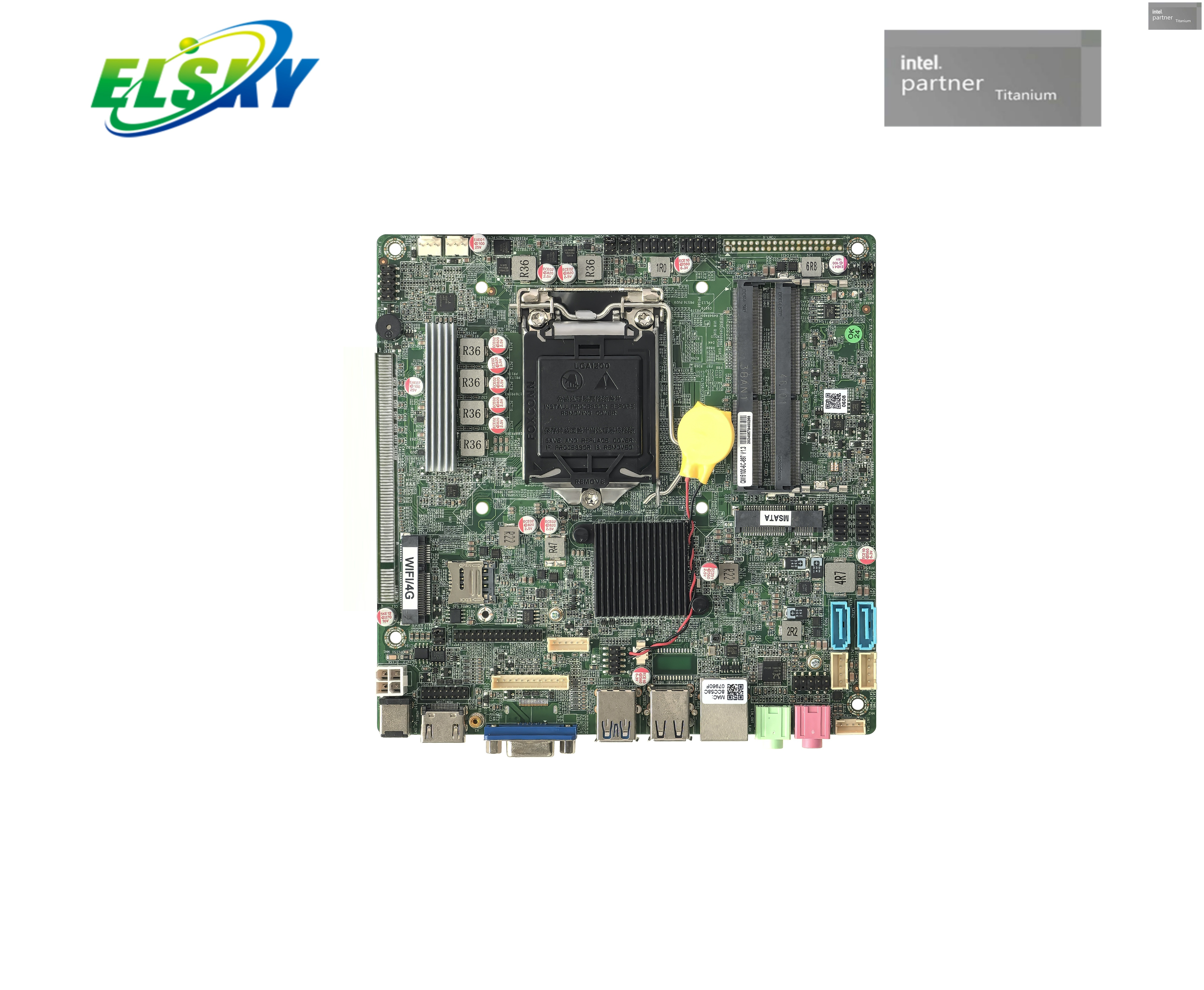 Motherboard Manufacturer Custom China QM5100 Ind/Desktop PC Support