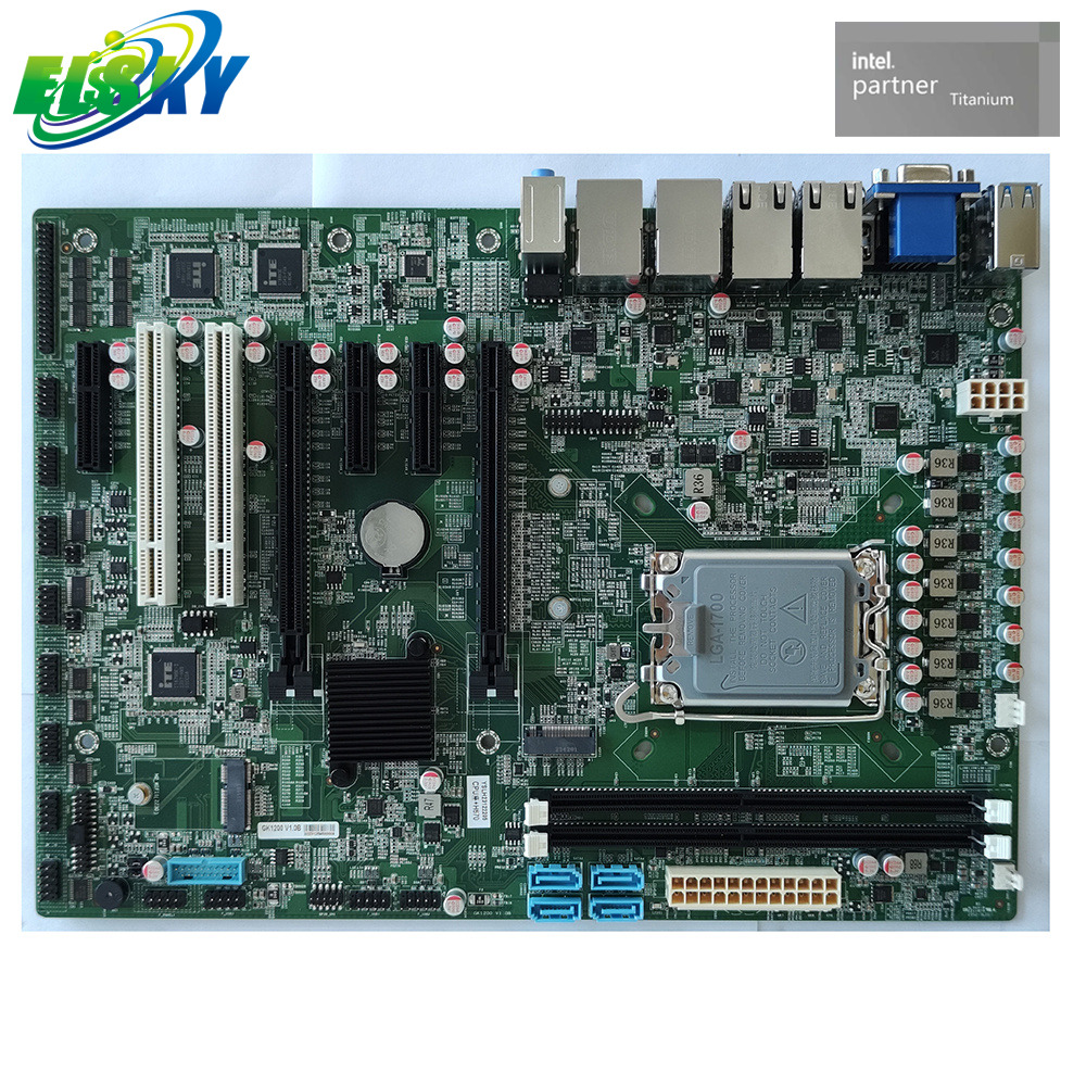 High - Performance Motherboard for Workstations, Industrial Automation, Industrial Control and AI Computing Terminal