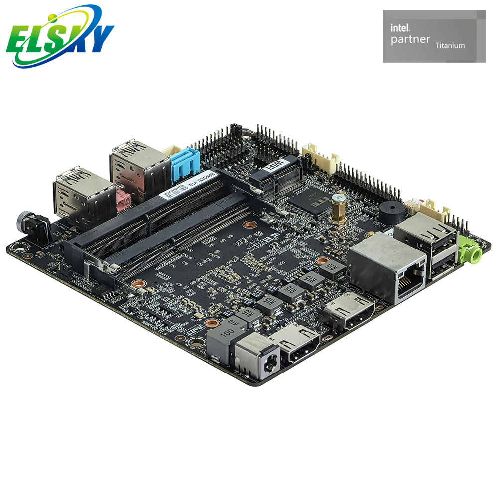 Compact smart and portable NANO Motherboard for Mini PC, Digital Signage, Kiosk and POS Cash Register