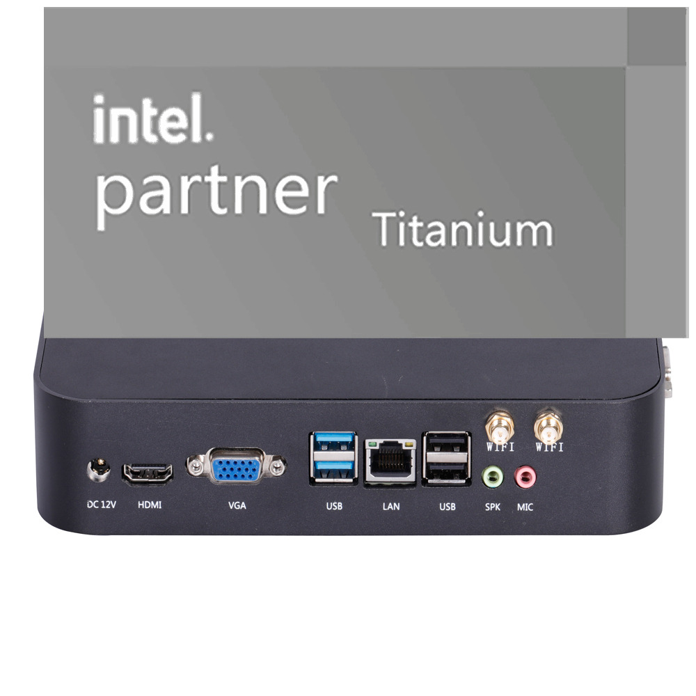 High-Performance Factory Cheap Mini PC with Intel I3 I5 I7 From 2nd-5th Gen CPU with HDMI VGA WiFi Bluetooth