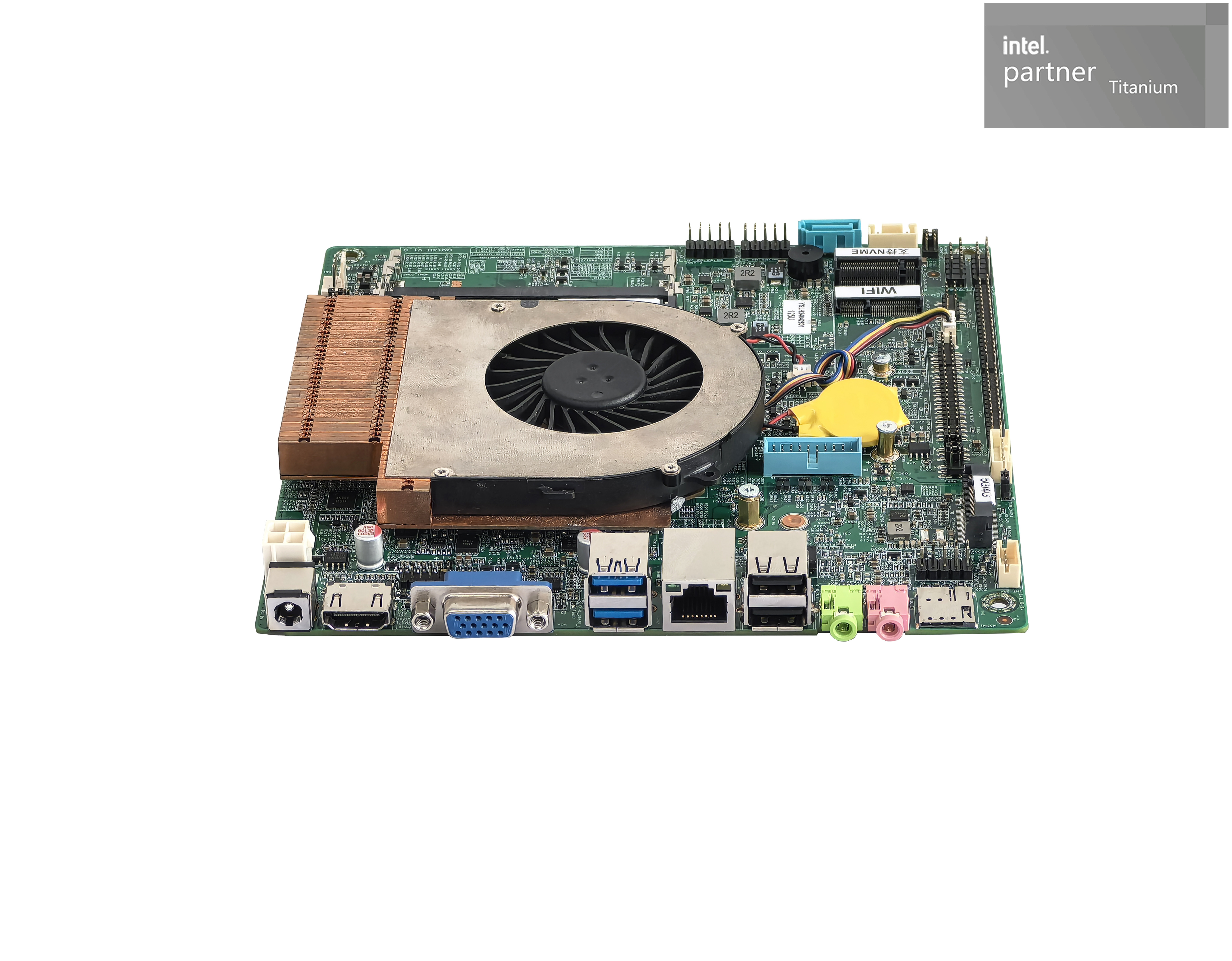 ELSKY DC12V Industrial Motherboard U5-125U, 16GB RAM, 512GB SSD, WIFI, Windows 10/11 for Road display