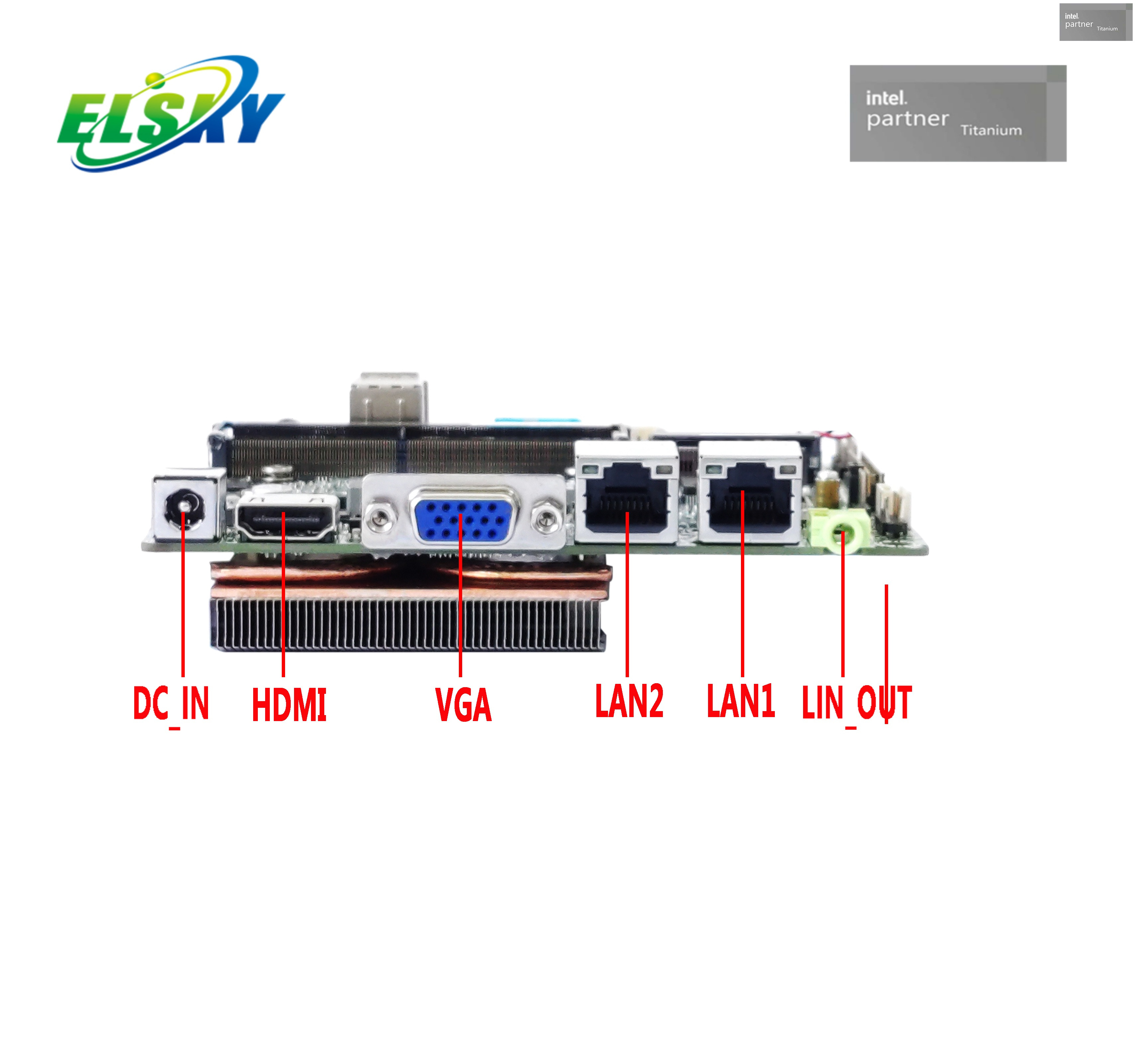 Motherboard with i5-7267U processor Nano-itx Form Factor core i5 dual cores 3.1GHz DDR4 16GB RAM M.2 1TB SSD