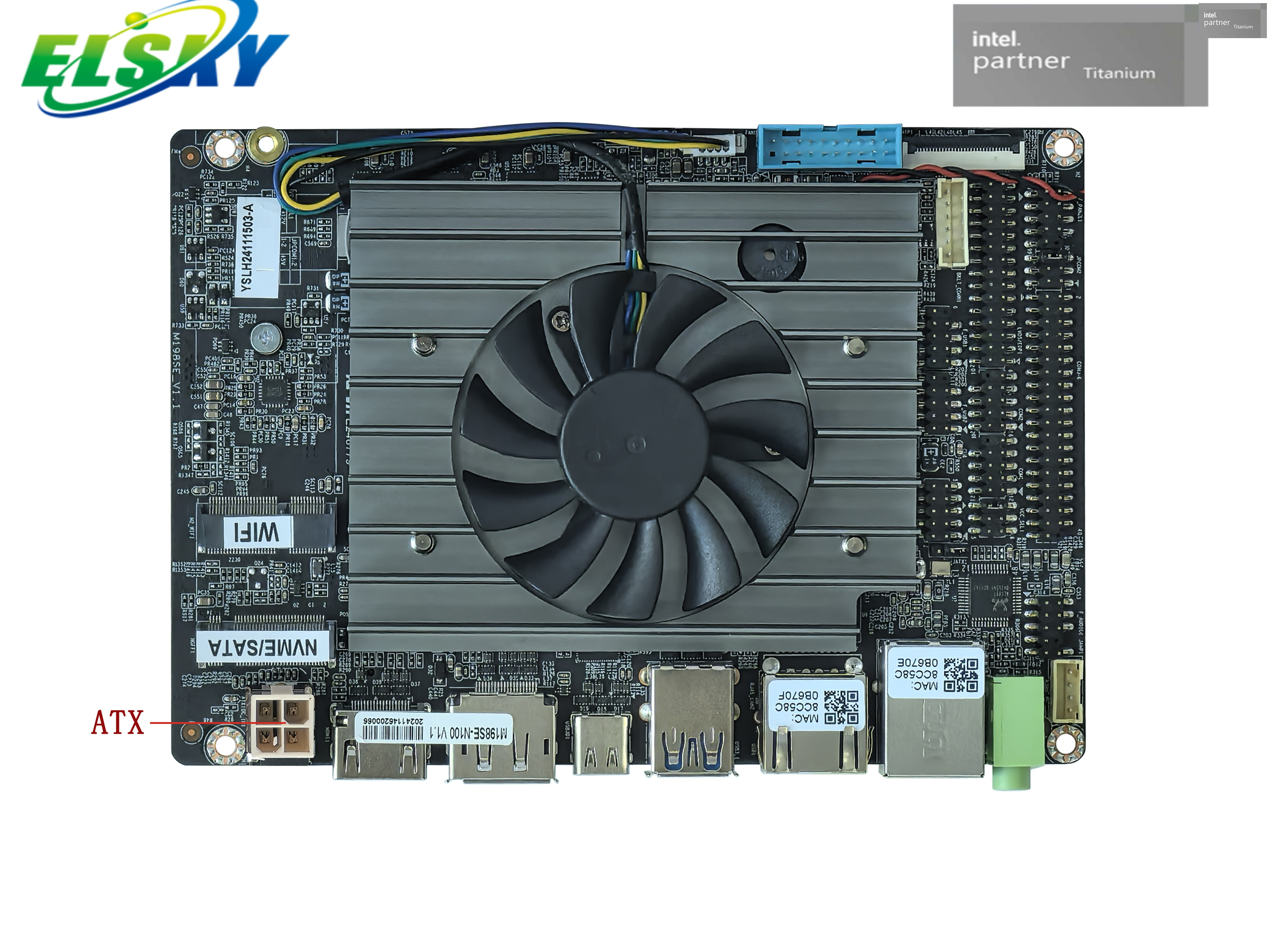 Intel Alder Lake-N N97/N100 3.5" Motherboard for Industrial Automation
