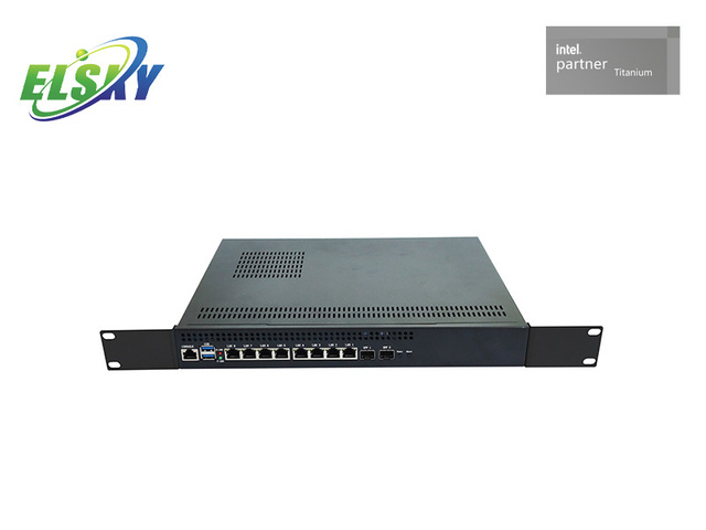 Mini PC for Network Security with Intel 6th/7th Gen And 8*LAN Ports