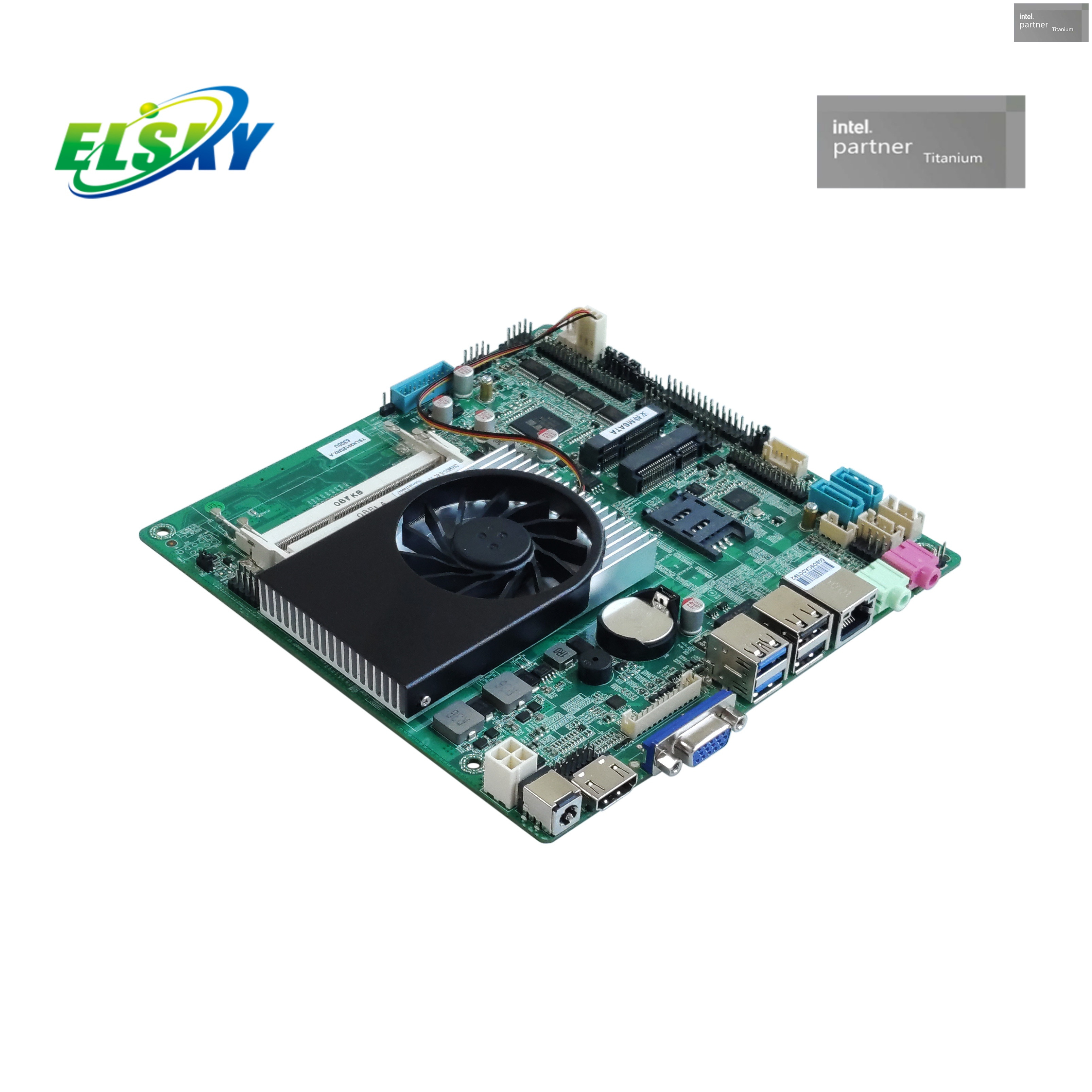 ELSKY QM9600/QM9700 Motherboard 6/7th Gen Industrial Mainbboard for High-Performance Industrial SBC with Intel X86 Processor