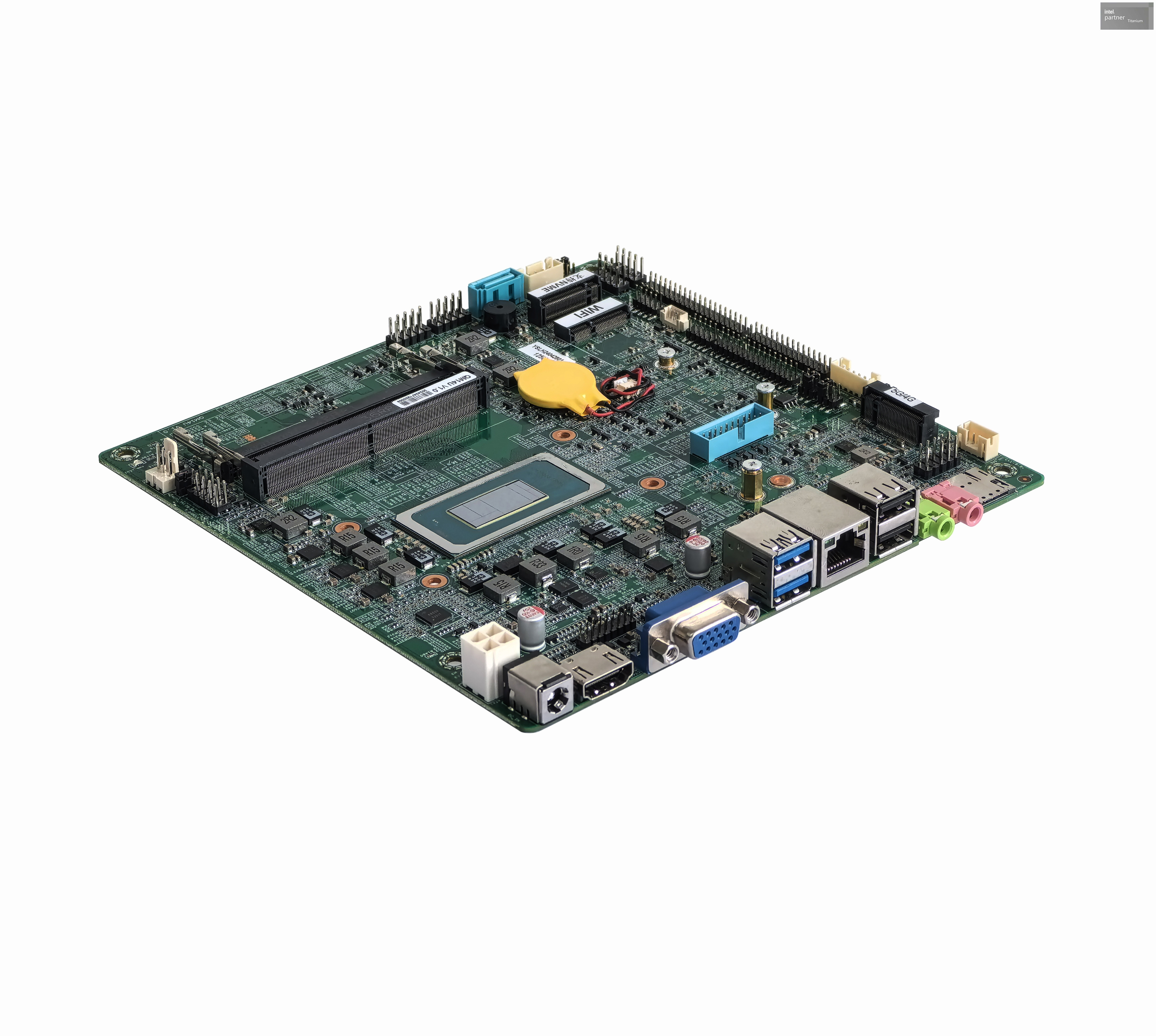 DC12V Industrial Motherboard U5-125U, 16GB RAM, 512GB SSD, WIFI, Windows 10/11 for Road display