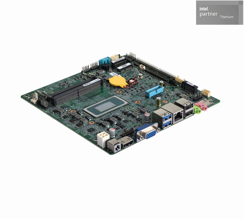 ELSKY DC12V Industrial Motherboard U5-125U, 16GB RAM, 512GB SSD, WIFI, Windows 10/11 for Road display