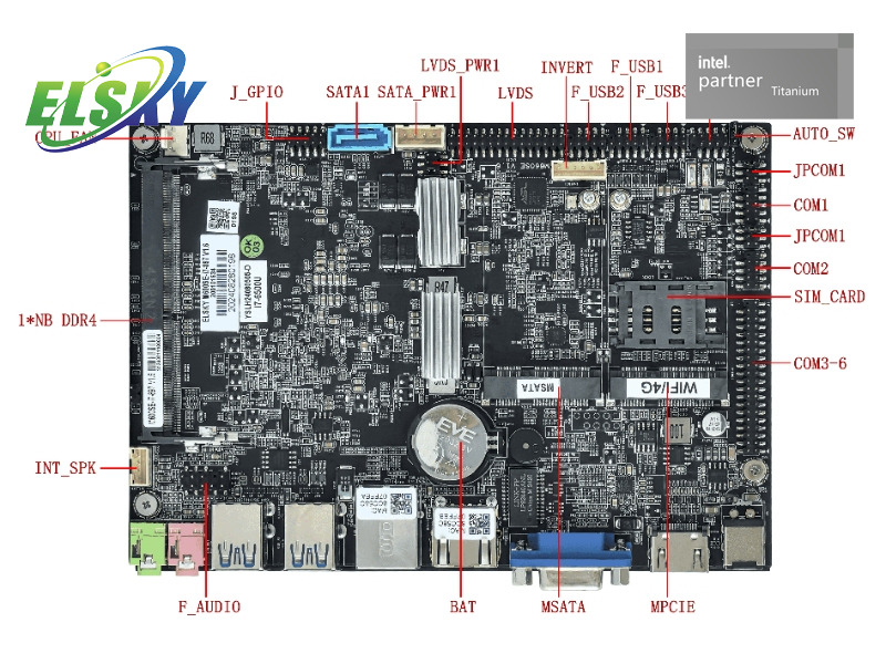 OEM Kabylake 7th Gen Motherboard with Dual LAN