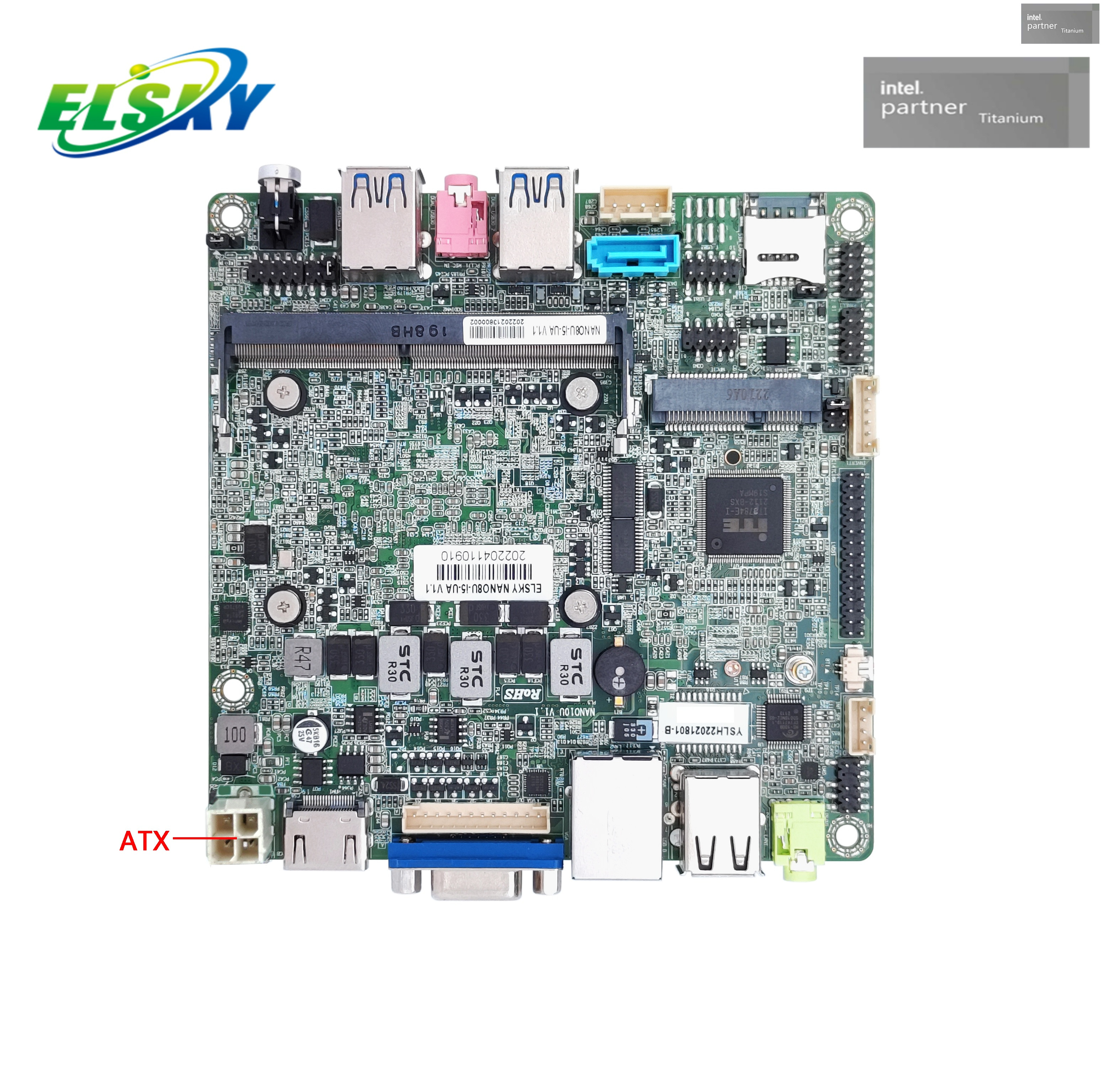 ELSKY Intel i7 Motherboard for Edge AI & IoT China