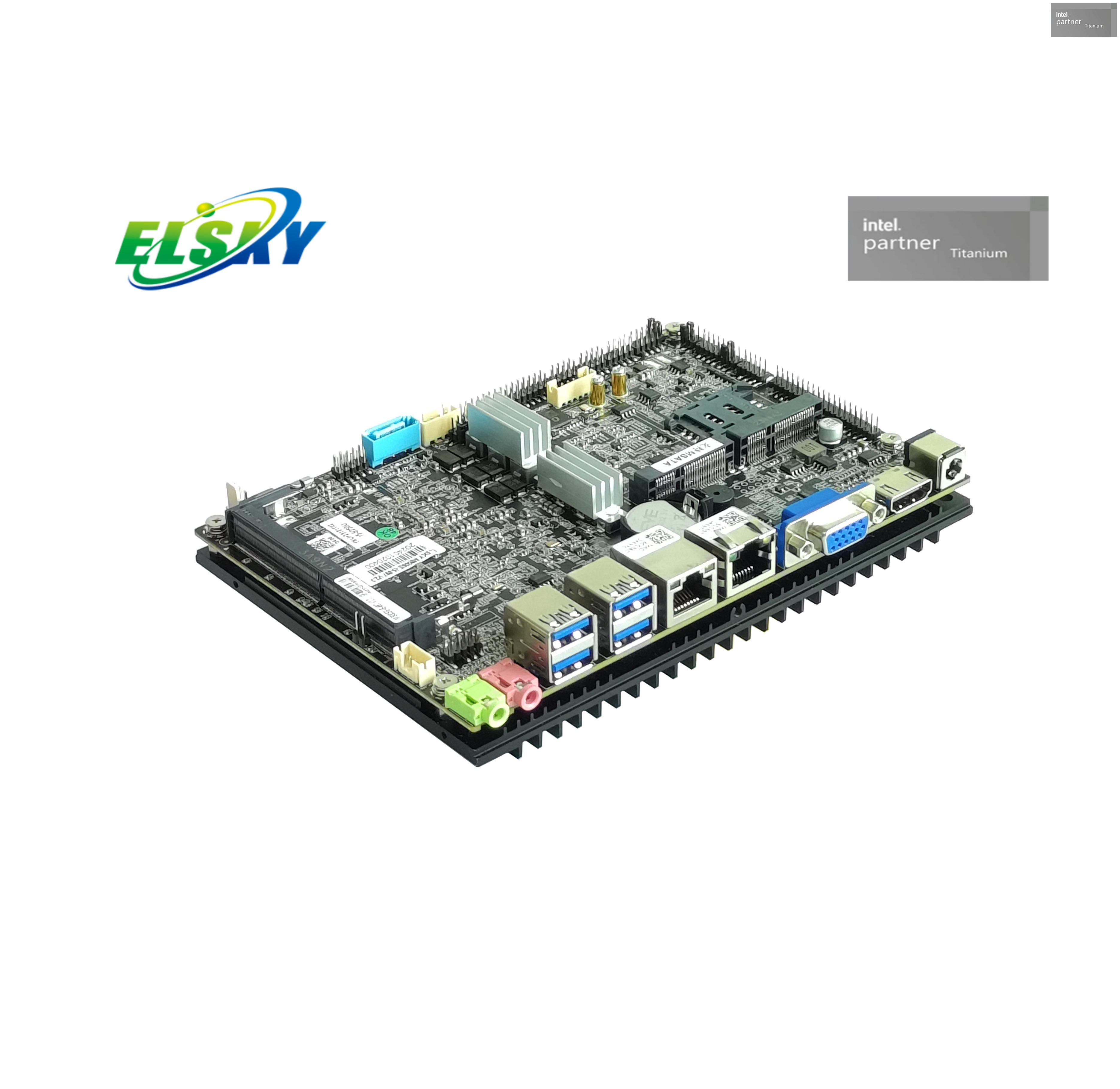 Intel Kabylake-R Industrial Motherboard w/ Heatsink