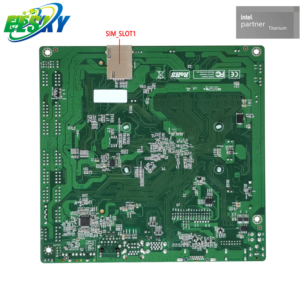Feature - Rich Fanless Low Power Consumption Motherboard for Business PC, Intelligent Retails and Transportation