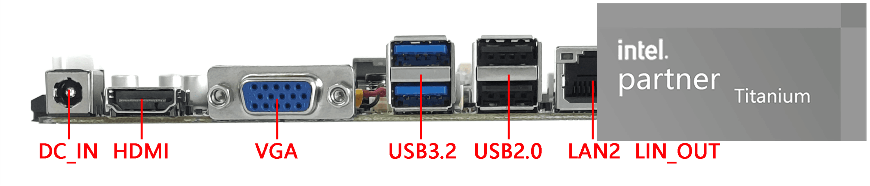 High Performance Mini ITX Motherboard QM6100 with Intel Alder Lake 12th/13th/14th Gen I3 I5 I7 I9 for Digital Kiosk