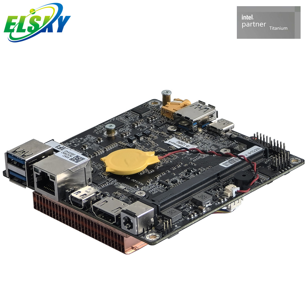 Compact Mini Small NUC Motherboard for Intelligent Financial, Retails, Transportation, Medical Care