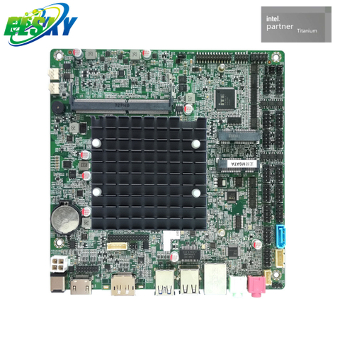 Feature - Rich Fanless Low Power Consumption Motherboard for Business PC, Intelligent Retails and Transportation