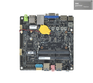 Intel 13Gen NANO motherboard with HDMI DP Dual Display M.2 Type-C Support 9V-24V Power Max 32GB RAM for Business Computer