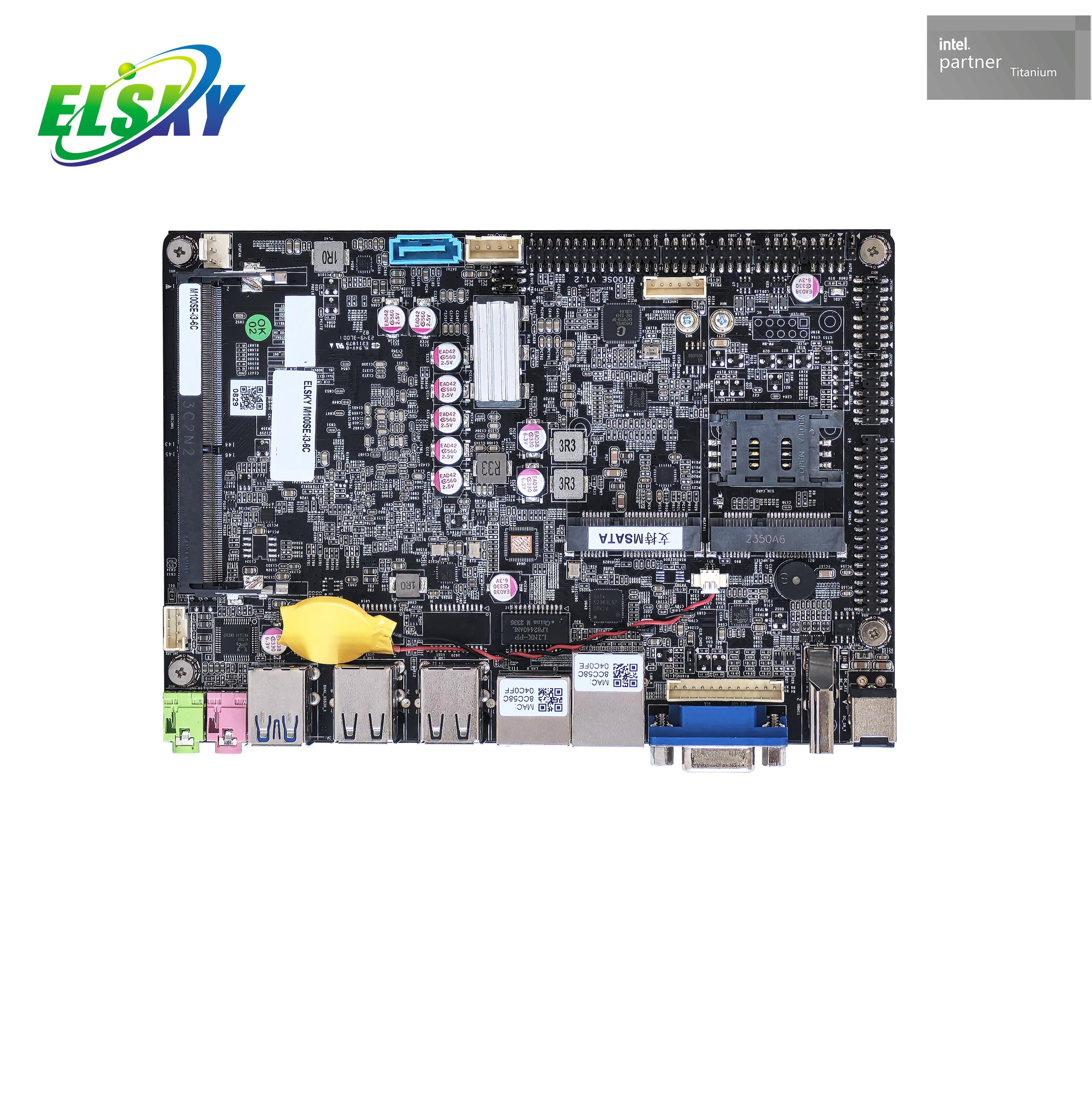 Industry 4inch Intel 8gen 10gen Motherboard for Sale