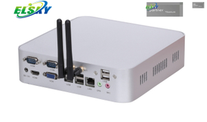 China Industrial PC Supplier Wholesale 1037U/I3/I5/I7 Fanless Mini PC for Kiosks