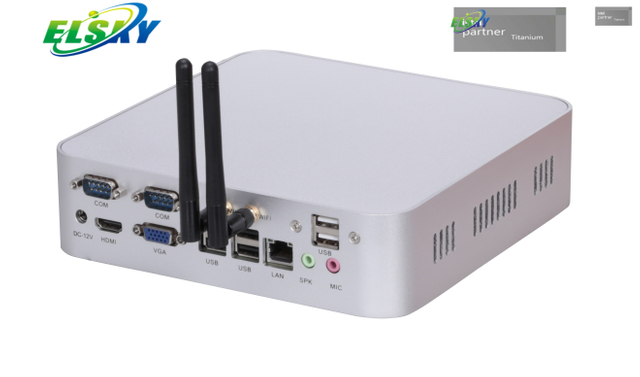 China Industrial PC Supplier Wholesale 1037U/I3/I5/I7 Fanless Mini PC for Kiosks