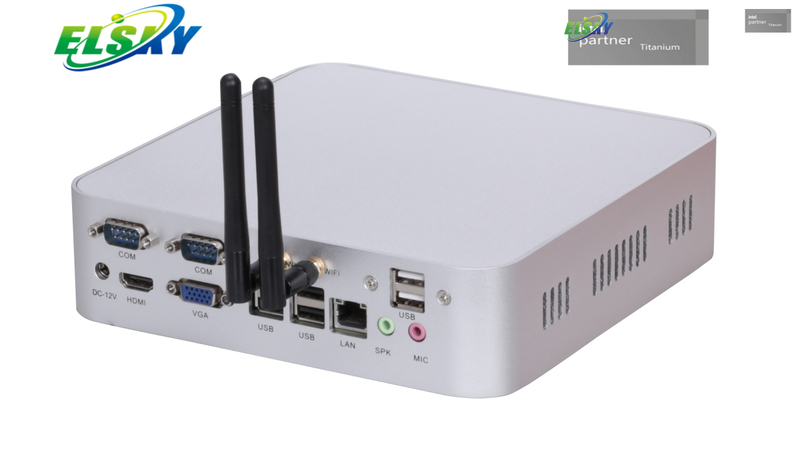 China Industrial PC Supplier Wholesale 1037U/I3/I5/I7 Fanless Mini PC for Kiosks
