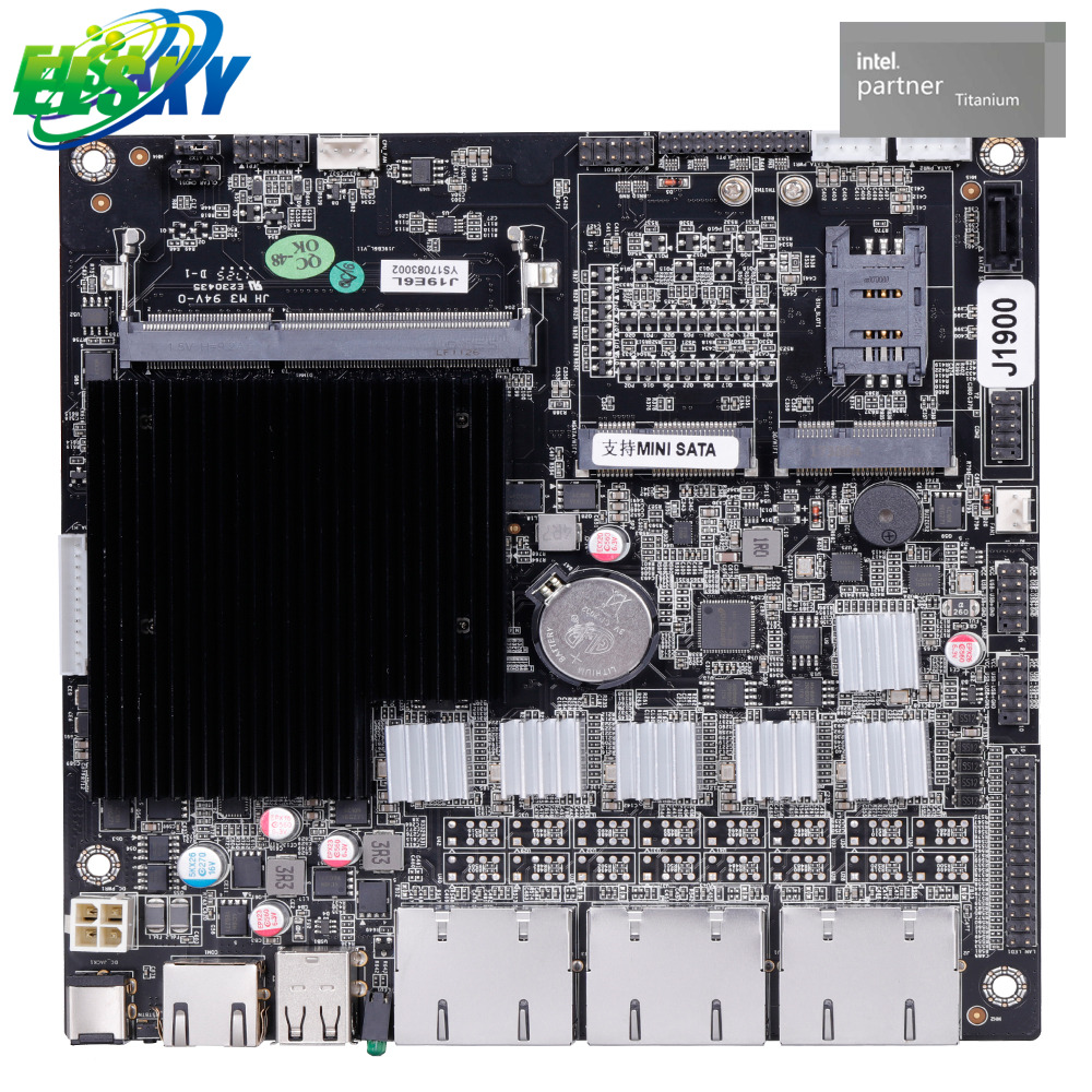 Compact Embedded Motherboard for Intelligent Education and Conferences, Self-service Cash Registers