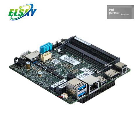 NUC Motherboard 7. Generation Kabylake Dual DDR4 4K M.2 12V f&uuml;r industrielle Digital Signage