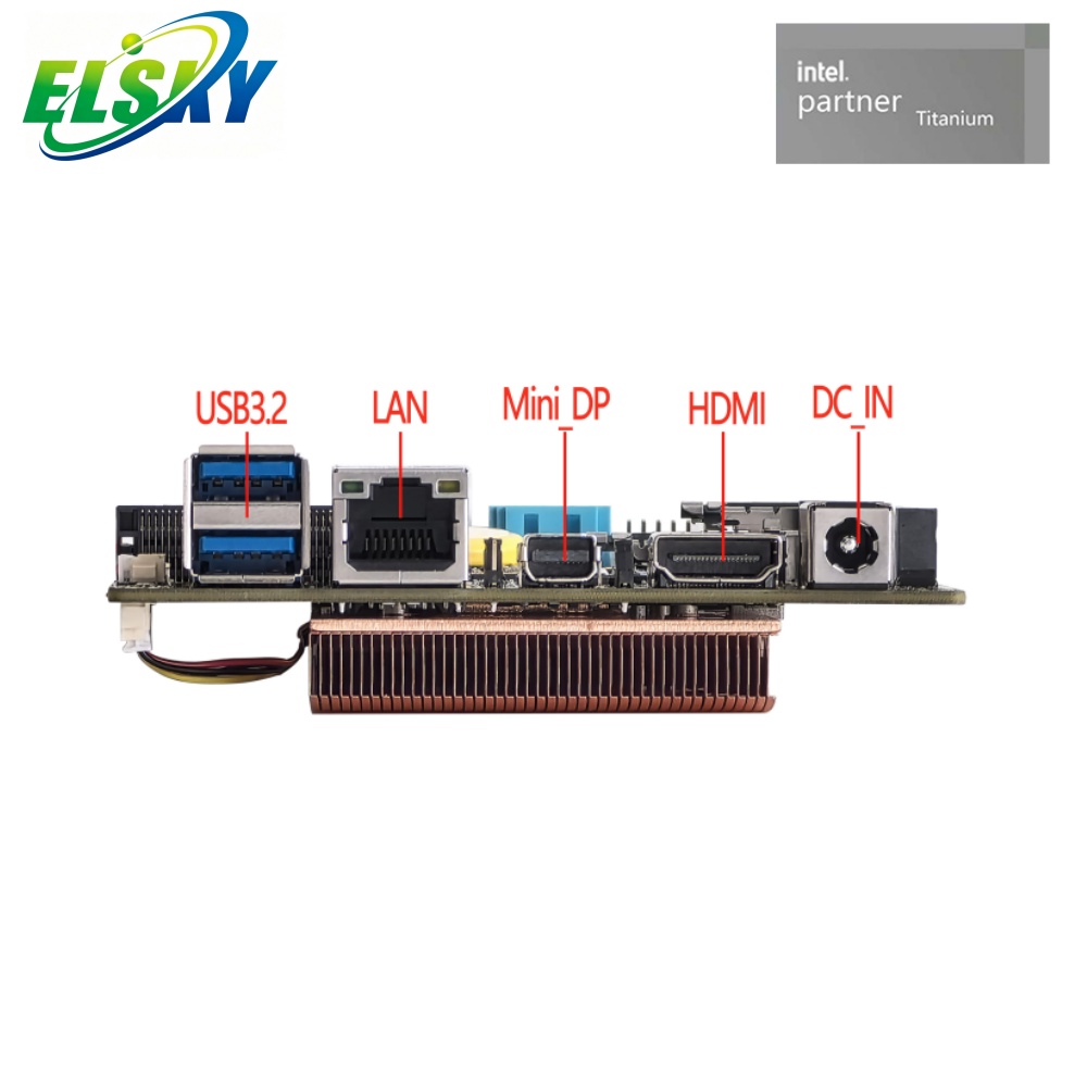 100&times;100mm NUC Industrial Mini Motherboard with 8th/10th Gen Intel U Series CPU, Multi Display & SATA Storage