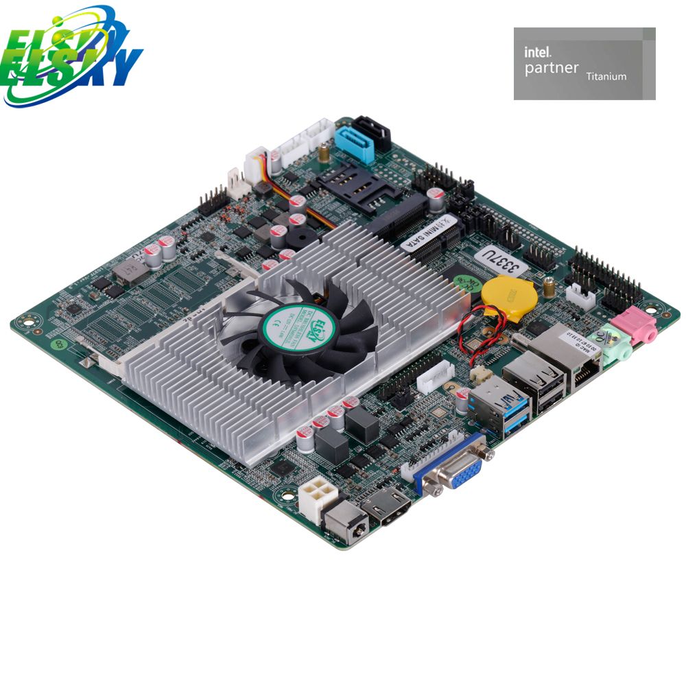 Cheap X86 Industrial Motherboard with Intel 3rd Generation I3 I5 I7 CPU for HDMI VGA Display WiFi Bluetooth