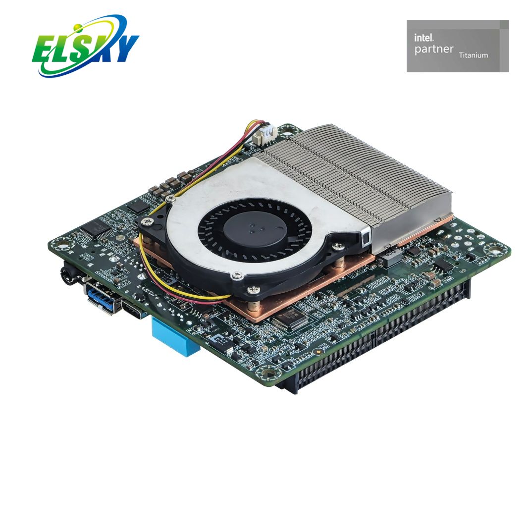 NUC Motherboard 7th Gen Kabylake Dual DDR4 4K M.2 12V for Industrial Digital Signage