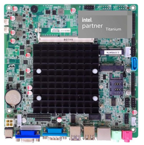 Placa base barata con Intel CPU J1800 J1900 RJ45-LAN VGA LVDS EDP para Windows 10, Windows 8, Windows 7, Linux