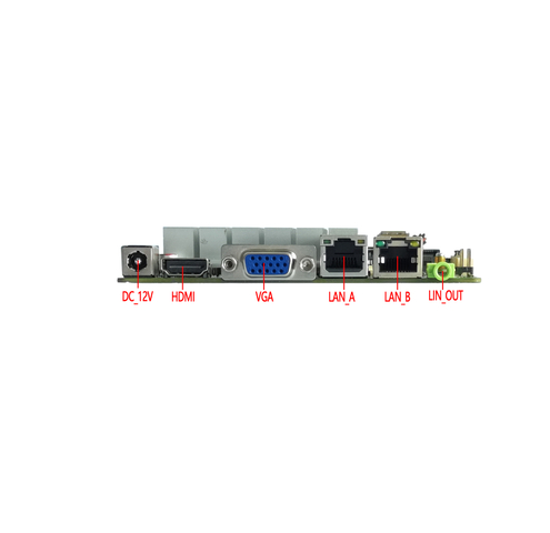 NANO ITX Motherboard J4125 CPU DDR4 HD-MI VGA LVDS/EDP Low Power New with Processor for Industrial Control KIOSK Multiple Screen