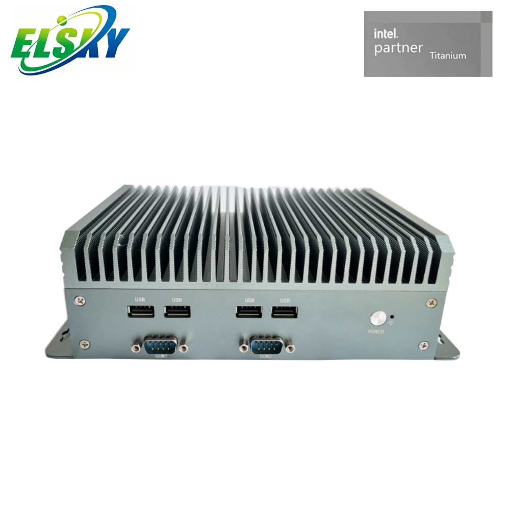 Fanless Industrial Mini PC with 4inch Motherboard Intel 8/10th Gen & Multi-LAN
