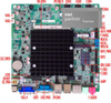 Cheap Motherboard with Intel CPU J1800 J1900 RJ45-LAN VGA LVDS EDP for Windows 10，Windows 8，Windows 7，Linux