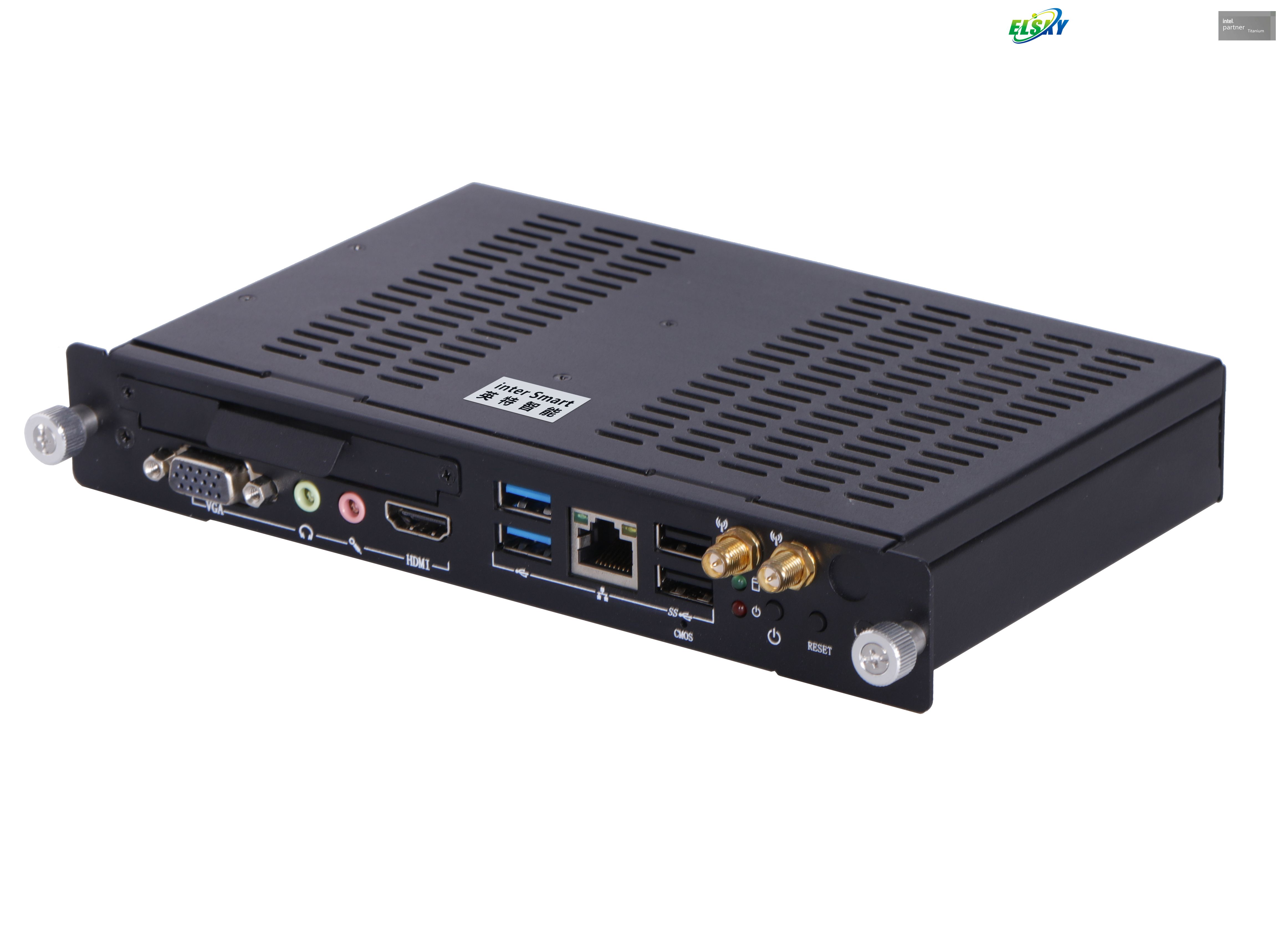 80-Pin OPS PC with Intel 6th/7th Generation CPU I3-6100U/7100U I5-6200U/7200U I7-6500U/7500U for Windows 10 Windows 8 Windows 7 Linux