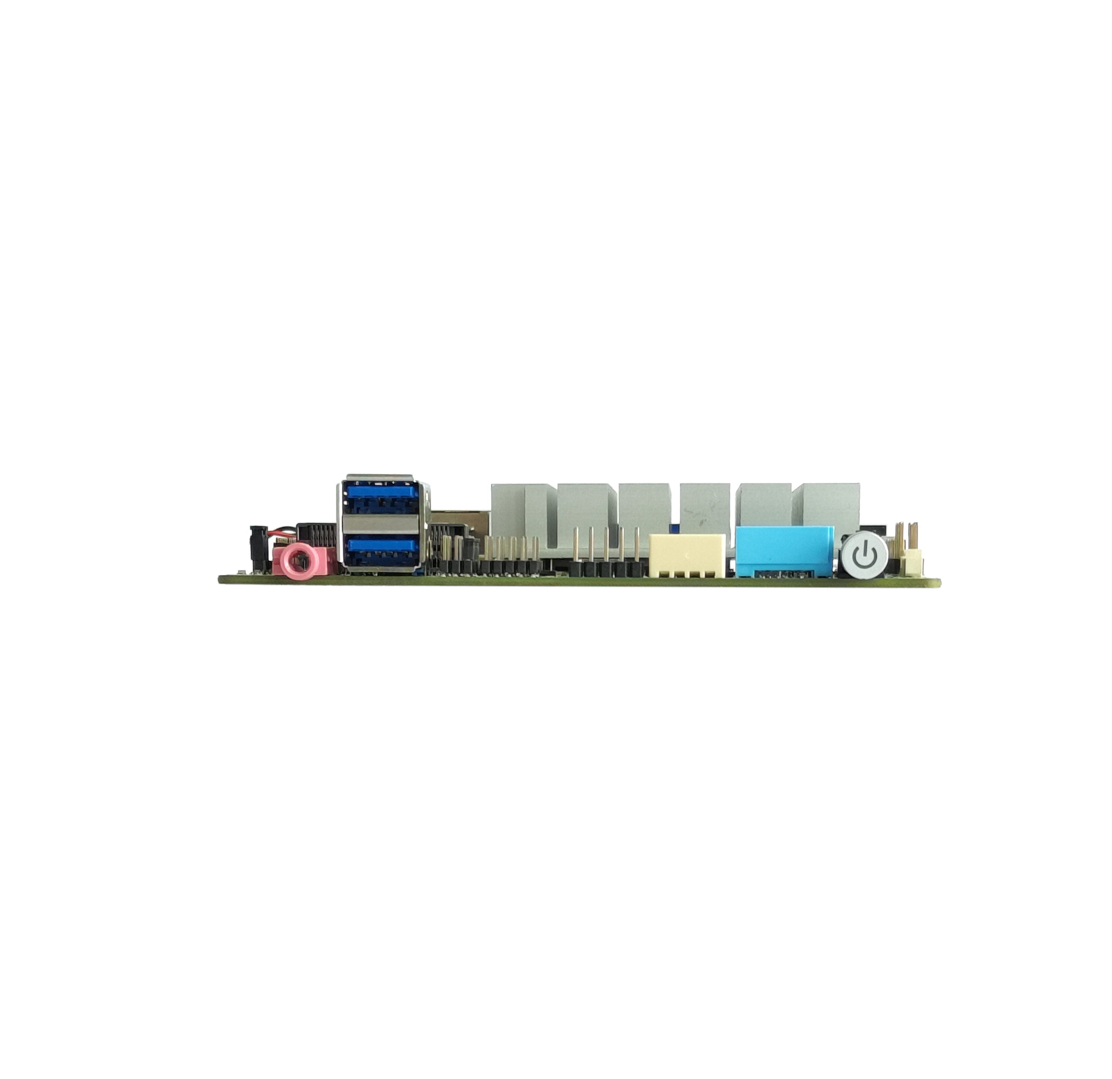 Placa base NANO ITX J4125 CPU DDR4 HD-MI VGA LVDS/EDP de baja potencia nueva con procesador para quiosco de Control Industrial pantalla m&uacute;ltiple