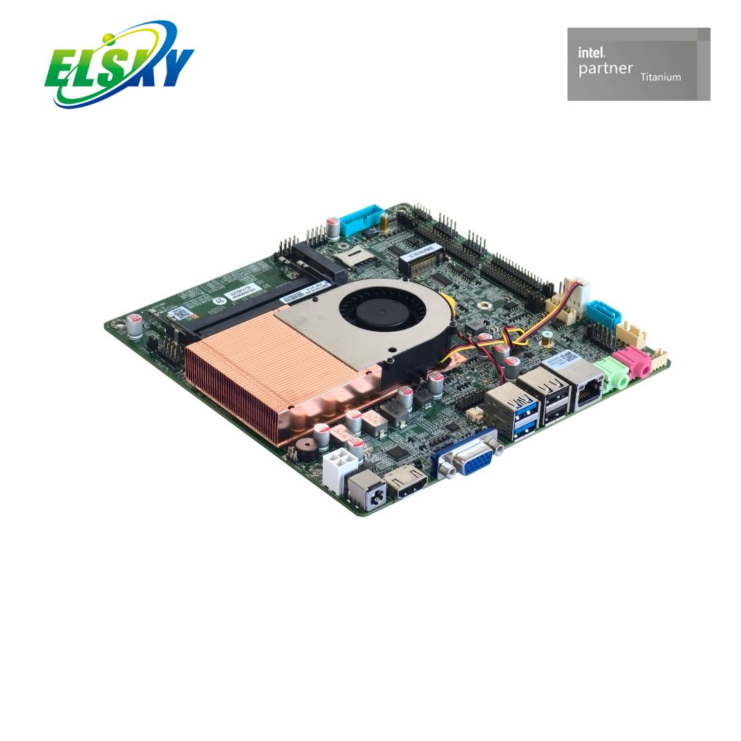  Mini-ITX Motherboard 11th Gen Tiger Lake 4K HDMI Dual LAN M.2 Type-C for Industrial