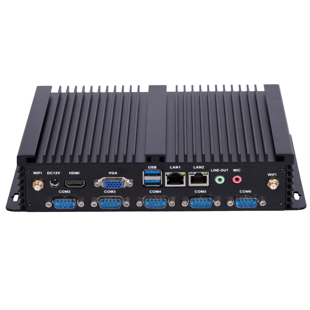 Industrial Computer Pc I3-6100U/i5-6200U/i7-6500U 2*SO-DDR3L/1600/1866 Max.16GB HD-MI VGA LVDS 2*SATA3.0/1*MSATA3.0/1000M Lan