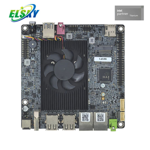 J6412 Quad-Core NANO-ITX Industrial Board 4x 2.5GbE 4K HDMI M.2 SSD 12V/19V